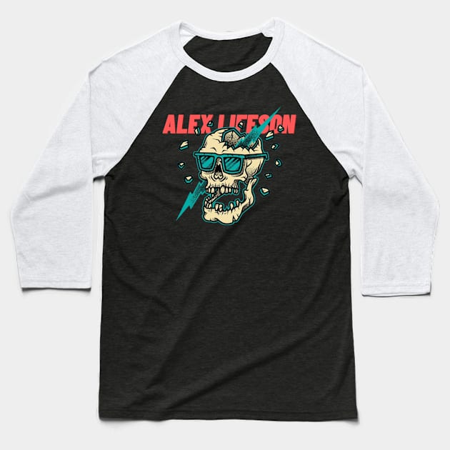 alex lifeson Baseball T-Shirt by Maria crew